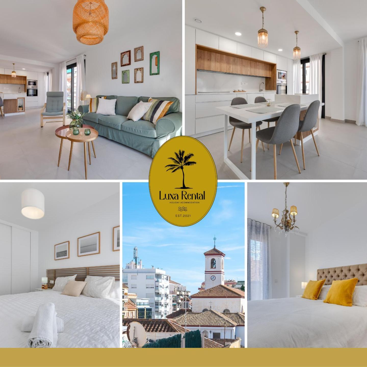 Апартаменты Lxr Indico 2Hab Junto Al Mar Фуэнхирола Экстерьер фото